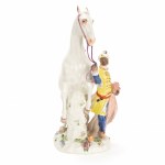 Figurine Meissen Maure avec moisissure