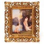 Porzellanbild 'Le Soir' nach Albert Aublet