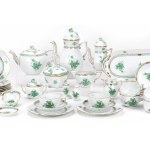 Servizio da caffè e tè Herend Apponyi verde.
