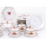 Herend Tee- und Kaffeeservice 'Apponyi orange'