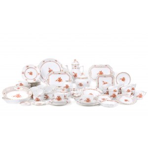 Herend Tee- und Kaffeeservice 'Apponyi orange'