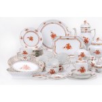 Herend Tee- und Kaffeeservice 'Apponyi orange'