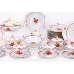 Herend Tee- und Kaffeeservice 'Apponyi orange'