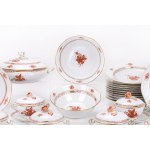 Herend Tee- und Kaffeeservice 'Apponyi orange'