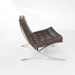Knoll armchair 'Barcelona Chair', design by Mies van der Rohe