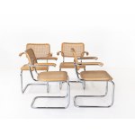Set di sedie a sbalzo Thonet S64 V.