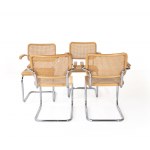 Set di sedie a sbalzo Thonet S64 V.