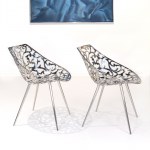 Set 'Miss Lacy' Stühle, Entwurf von Philippe Starck