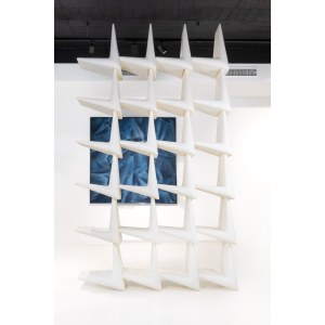 Bibliothèque modulaire 'Link', dessinée par Martijn Prins
