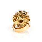 Design enamel diamond ring