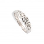Ensemble de bagues en diamant