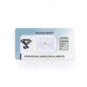 Diamant mit IGI Zertifikat
