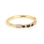 Gübelin Saphir-Diamant-Armreif