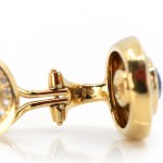 Gübelin sapphire diamond ear clips