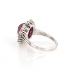 Ruby diamond ring