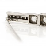 Art deco diamond brooch