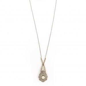 Art deco diamond necklace