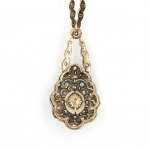 Art deco diamond necklace