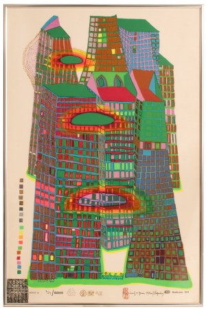 Friedensreich Hundertwasser (1928 Wien - 2000 Brisbane) (F)