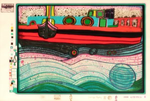 Friedensreich Hundertwasser (1928 Wien - 2000 Brisbane) (F)