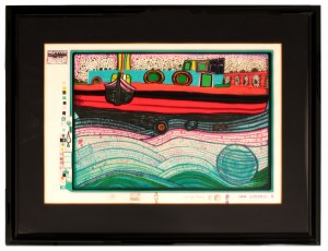 Friedensreich Hundertwasser (1928 Wien - 2000 Brisbane) (F)