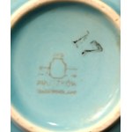 Set of six Emka mugs, ZSP Pruszkow