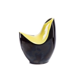 designed by Zofia PRZYBYSZEWSKA (1901 - 1966), Double vase, Karolina Table Porcelany Factory.