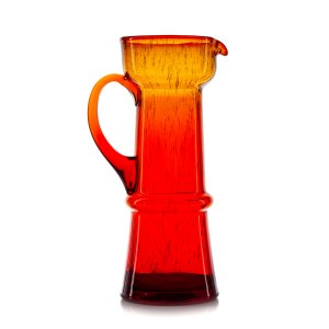 Czesław ZUBER (nar. 1948), Džbán, Barbara Art Glassworks
