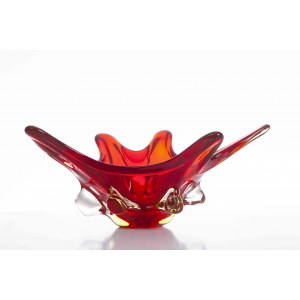 Piatto in vetro di Murano