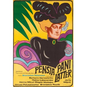 proj. Maria Mucha IHNATOWICZ (b. 1937), Mrs. Latter's Pension, 1982