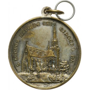  Niemcy, medalik religijny Katedry św. Rocha w Bingen
