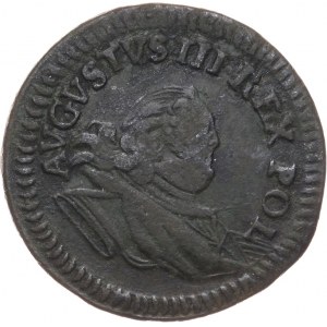 August III Sas 1733-1763, grosz ( 3 szelągi ) 1753, Gubin.