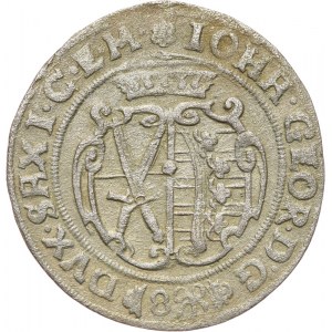 Niemcy, Saksonia - linia albertyńska, Jan Jerzy I 1615-1656, 8 groszy kiperowych 1622.