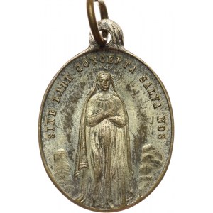 Lot: 2 medaliki religijne z kolekcji E. O. Horna