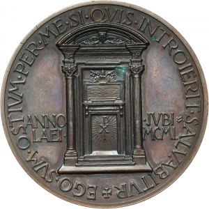 Watykan, Pius XII 1939-1958, medal z Piusem XII 1950