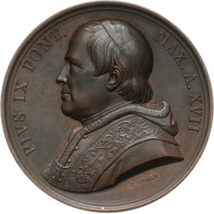 Watykan, Pius IX 1846-1878, medal z 1862 roku