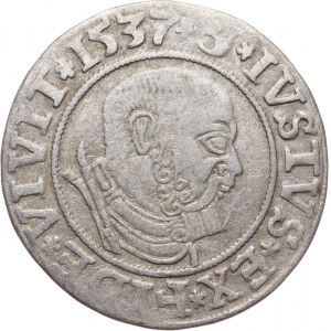Prusy Książęce, Albert Hohenzollern 1525-1568, grosz 1537, Królewiec