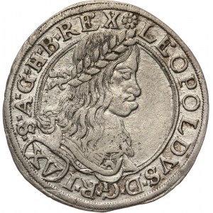 Austria, Leopold I 1657-1705, 15 krajcarów 1662, Wiedeń.