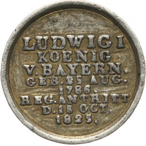 Niemcy, Bawaria, koronatka Ludwiga I 1825 - 1848.