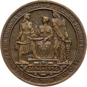 Polska Rzeczpospolita Ludowa 1952-1989, medal w 500-lecie powrotu Gdańska do Polski