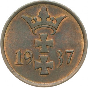 Wolne Miasto Gdańsk 1920-1939, 1 fenig 1937, Berlin