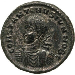 Konstantyn II 337-340 - jako cezar 317-337, follis 320, Tessaloniki