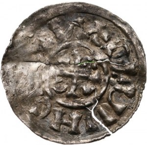 Niemcy, Bawaria - Salzburg, Henryk II 1002-1024, denar 1002-1009