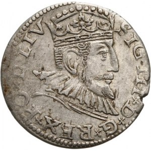 Zygmunt III Waza 1587-1632, trojak 1593, Ryga