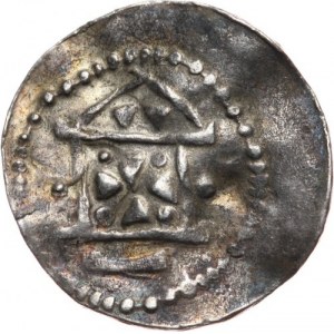 Frankonia - Moguncja- arcybiskupstwo - cesarz Henryk II 1002-1024, denar 1002-1024