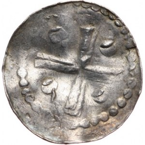 Frankonia - Moguncja- arcybiskupstwo - cesarz Henryk II 1002-1024, denar 1002-1024