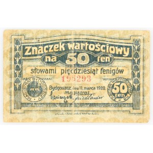 Bydgoszcz, 50 fenigów, 11.03.1920.