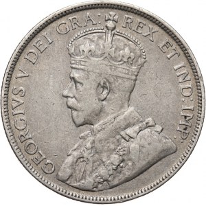 Kanada, Nowa Fundlandia - Jerzy V 1910 - 1936, 50 centów 1917