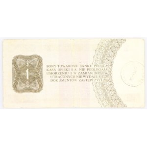 PRL 1944 - 1989, Bon Pekao, 1 dolar, 1.10.1979, seria HD, Warszawa.