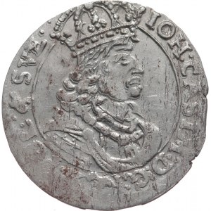 Jan II Kazimierz Waza 1649-1668, szóstak 1661 T-T, Bydgoszcz